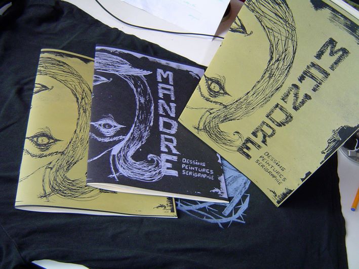 MANDRE – 
dessins peintures&nbsp;sérigraphie